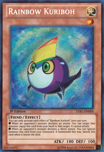 Rainbow Kuriboh [LVAL-EN004] Secret Rare | Odin's Place