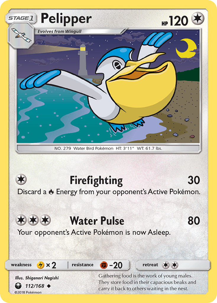 Pelipper (112/168) [Sun & Moon: Celestial Storm] | Odin's Place