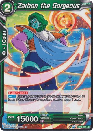 Zarbon the Gorgeous (BT10-085) [Rise of the Unison Warrior 2nd Edition] | Odin's Place