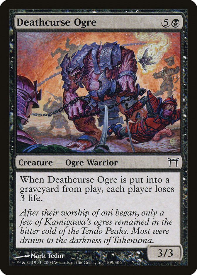 Deathcurse Ogre (109) [Champions of Kamigawa] | Odin's Place