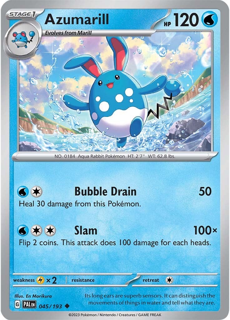Azumarill (045/193) [Scarlet & Violet: Paldea Evolved] | Odin's Place