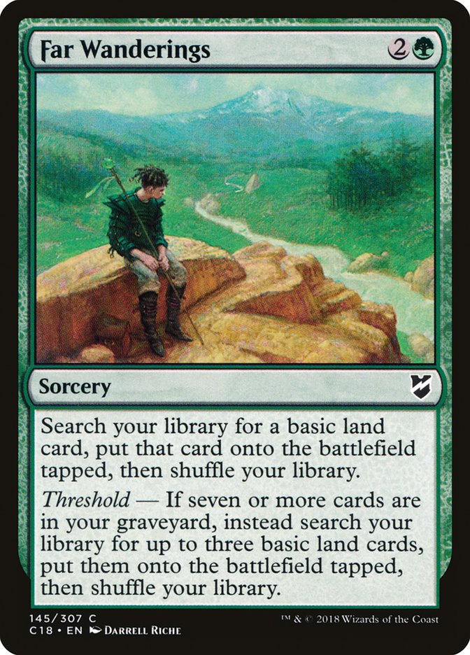 Far Wanderings (145) [Commander 2018] | Odin's Place