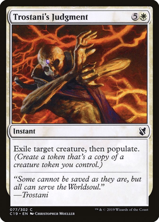Trostani's Judgment [Commander 2019] | Odin's Place