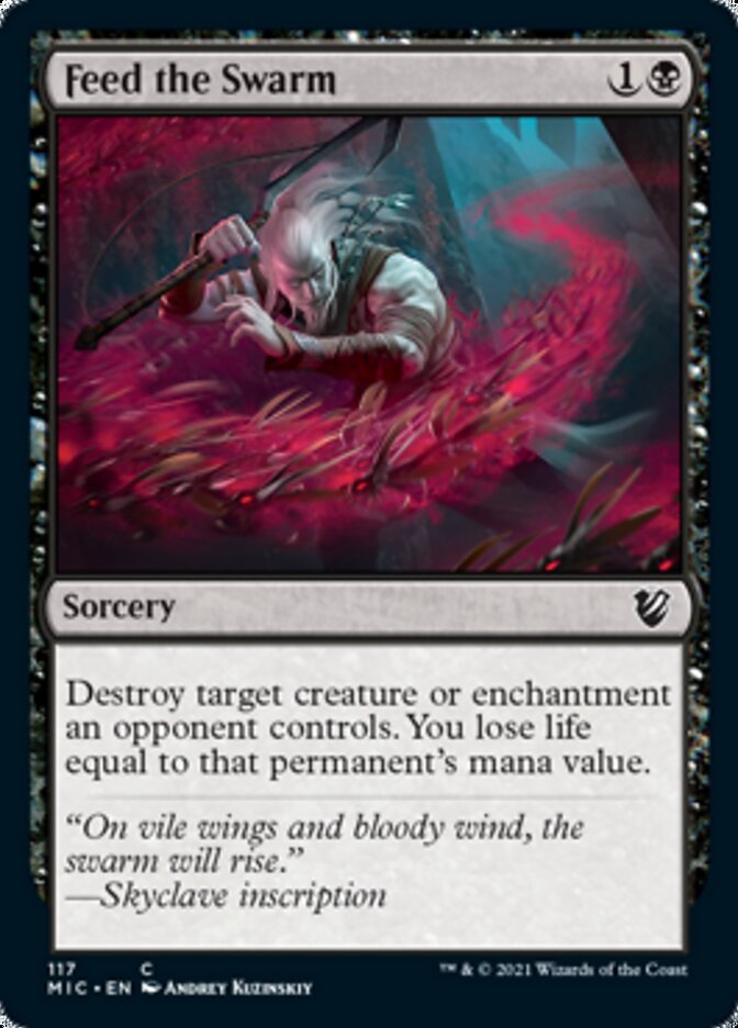 Feed the Swarm [Innistrad: Midnight Hunt Commander] | Odin's Place