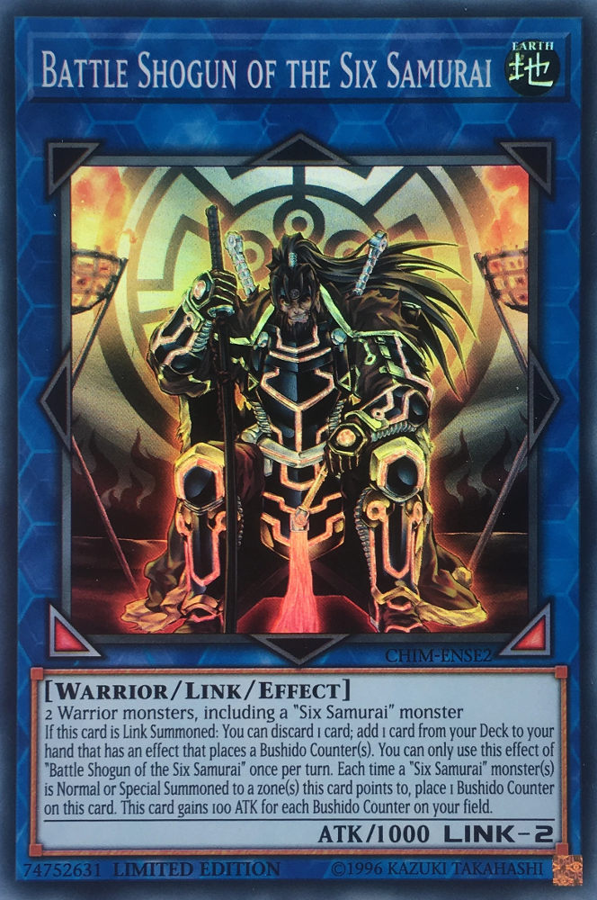 Battle Shogun of the Six Samurai [CHIM-ENSE2] Super Rare | Odin's Place