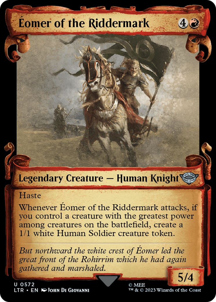 Eomer of the Riddermark [The Lord of the Rings: Tales of Middle-Earth Showcase Scrolls] | Odin's Place