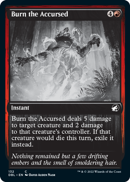 Burn the Accursed [Innistrad: Double Feature] | Odin's Place