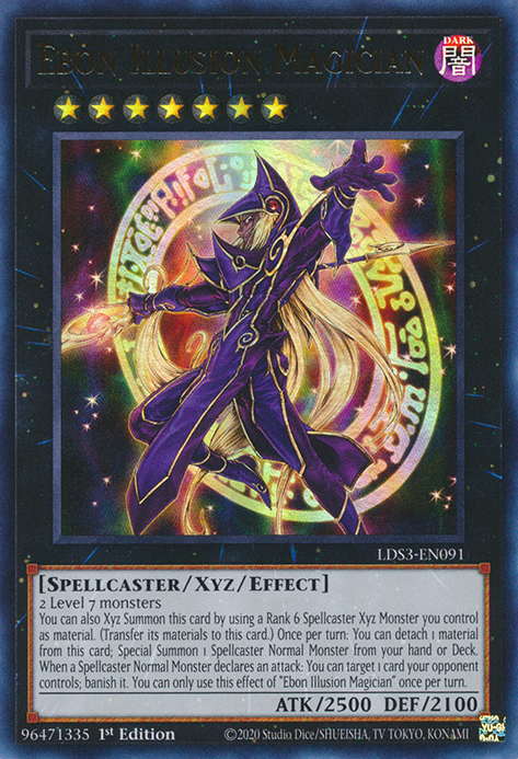 Ebon Illusion Magician [LDS3-EN091] Ultra Rare | Odin's Place