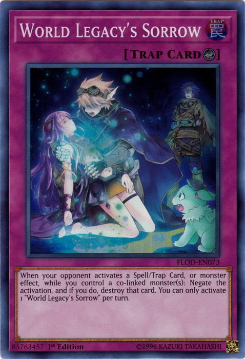 World Legacy's Sorrow [FLOD-EN073] Super Rare | Odin's Place