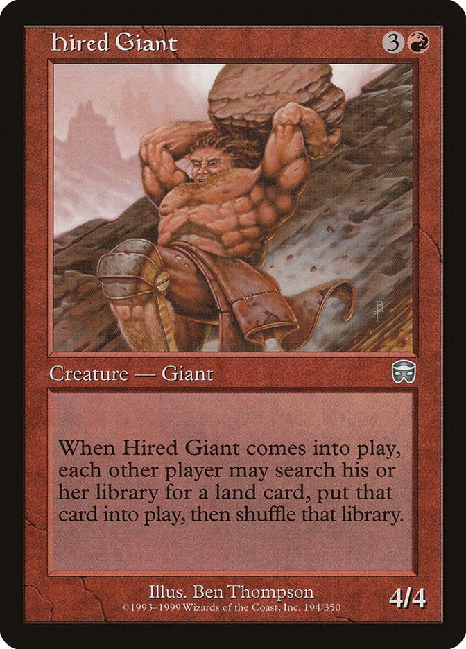 Hired Giant (194) [Mercadian Masques] | Odin's Place