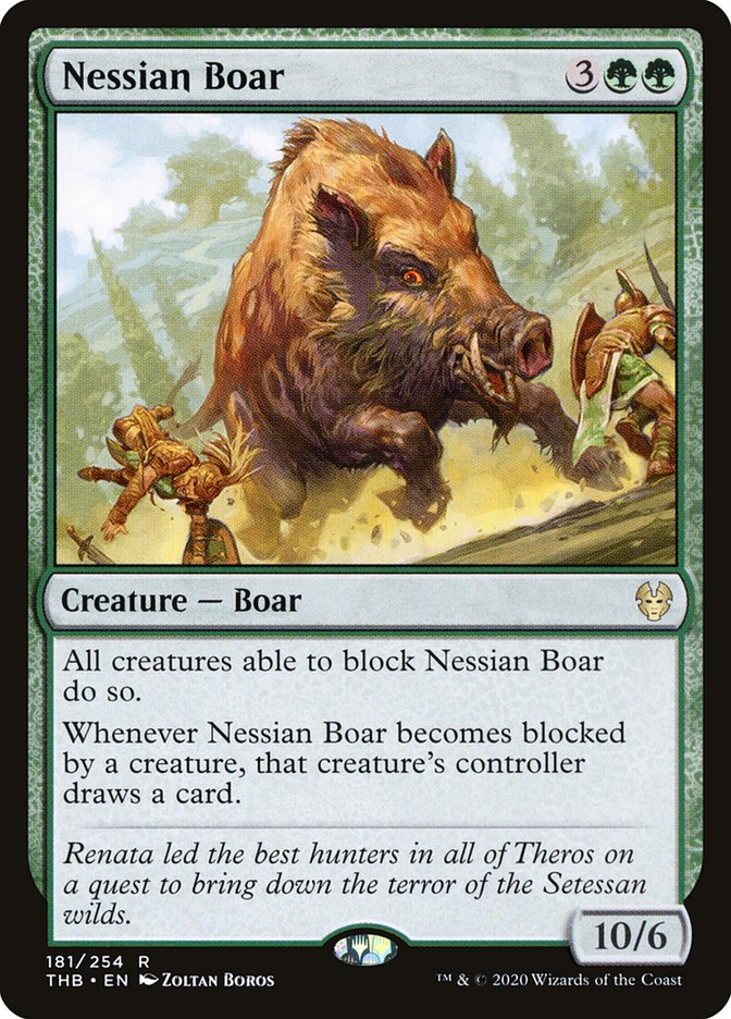 Nessian Boar [Theros Beyond Death] | Odin's Place