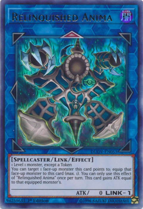 Relinquished Anima [DUOV-EN053] Ultra Rare | Odin's Place