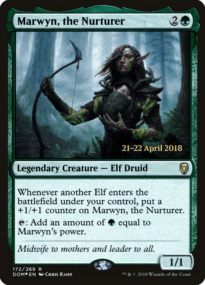Marwyn, the Nurturer (172) [Dominaria Prerelease Promos] | Odin's Place