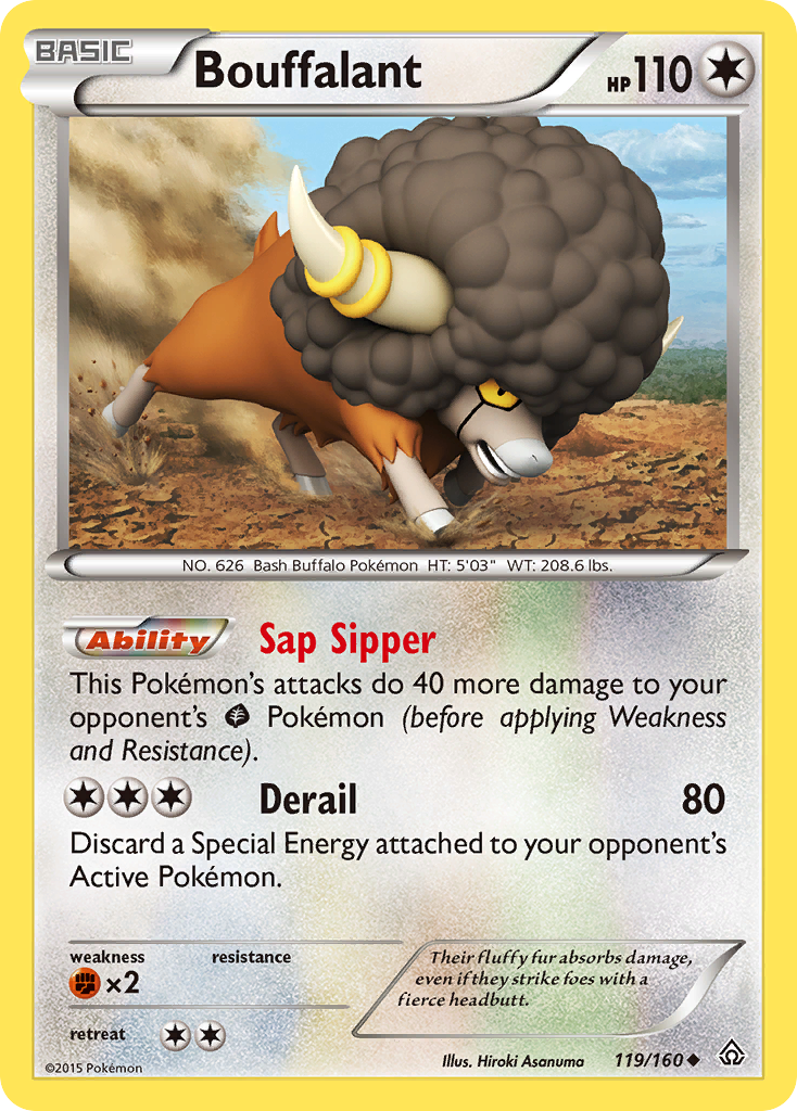 Bouffalant (119/160) [XY: Primal Clash] | Odin's Place