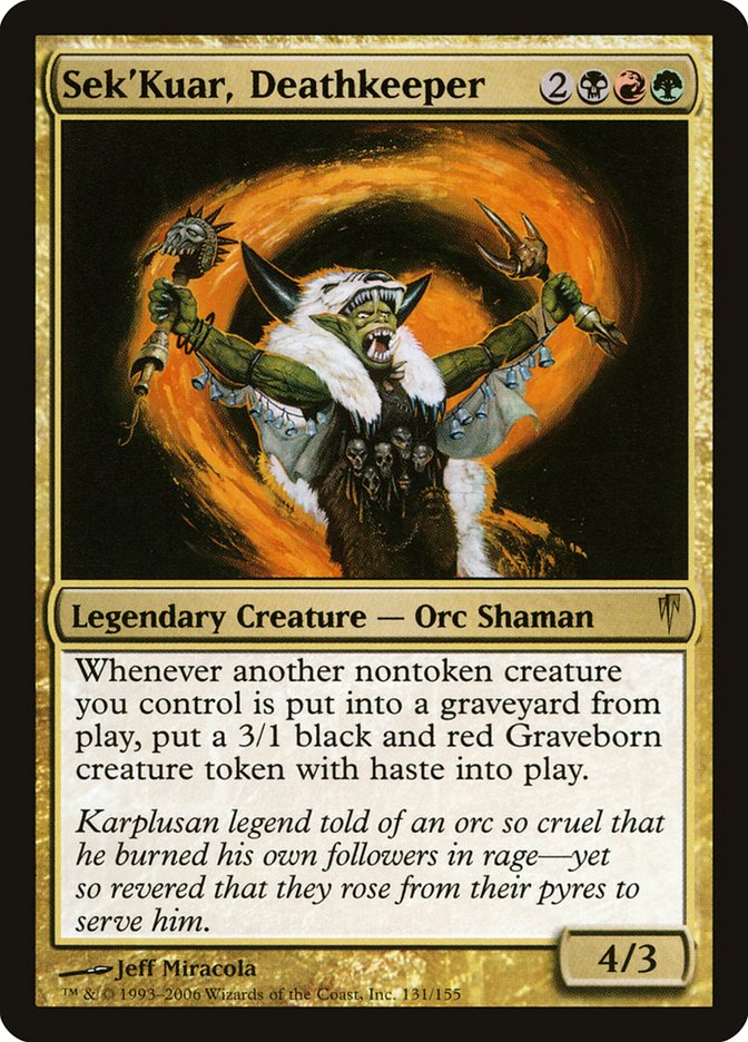 Sek'Kuar, Deathkeeper (131) [Coldsnap] | Odin's Place