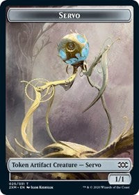 Servo // Thopter (026) Double-Sided Token [Double Masters Tokens] | Odin's Place