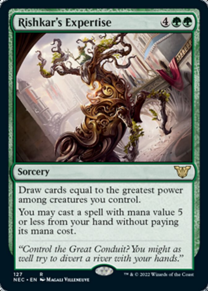 Rishkar's Expertise [Kamigawa: Neon Dynasty Commander] | Odin's Place