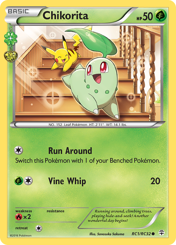 Chikorita (RC1/RC32) [XY: Generations] | Odin's Place
