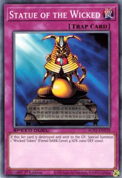 Statue of the Wicked [SGX1-END18] Common | Odin's Place