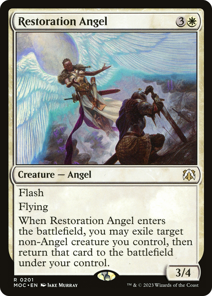 Restoration Angel [March of the Machine Commander] | Odin's Place