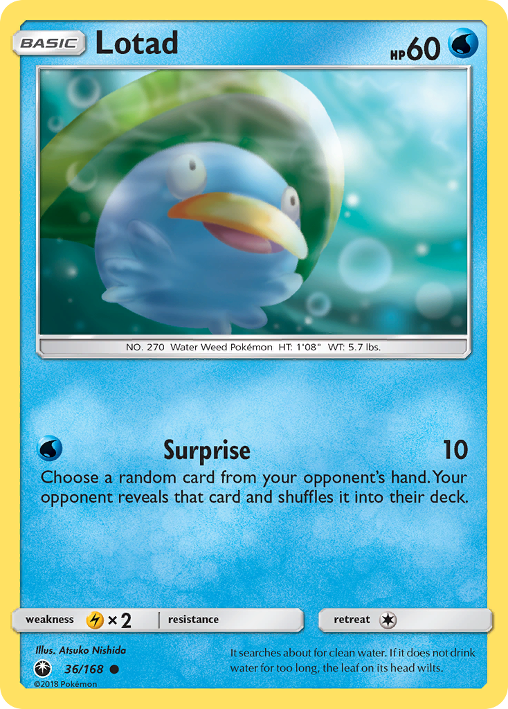 Lotad (36/168) [Sun & Moon: Celestial Storm] | Odin's Place