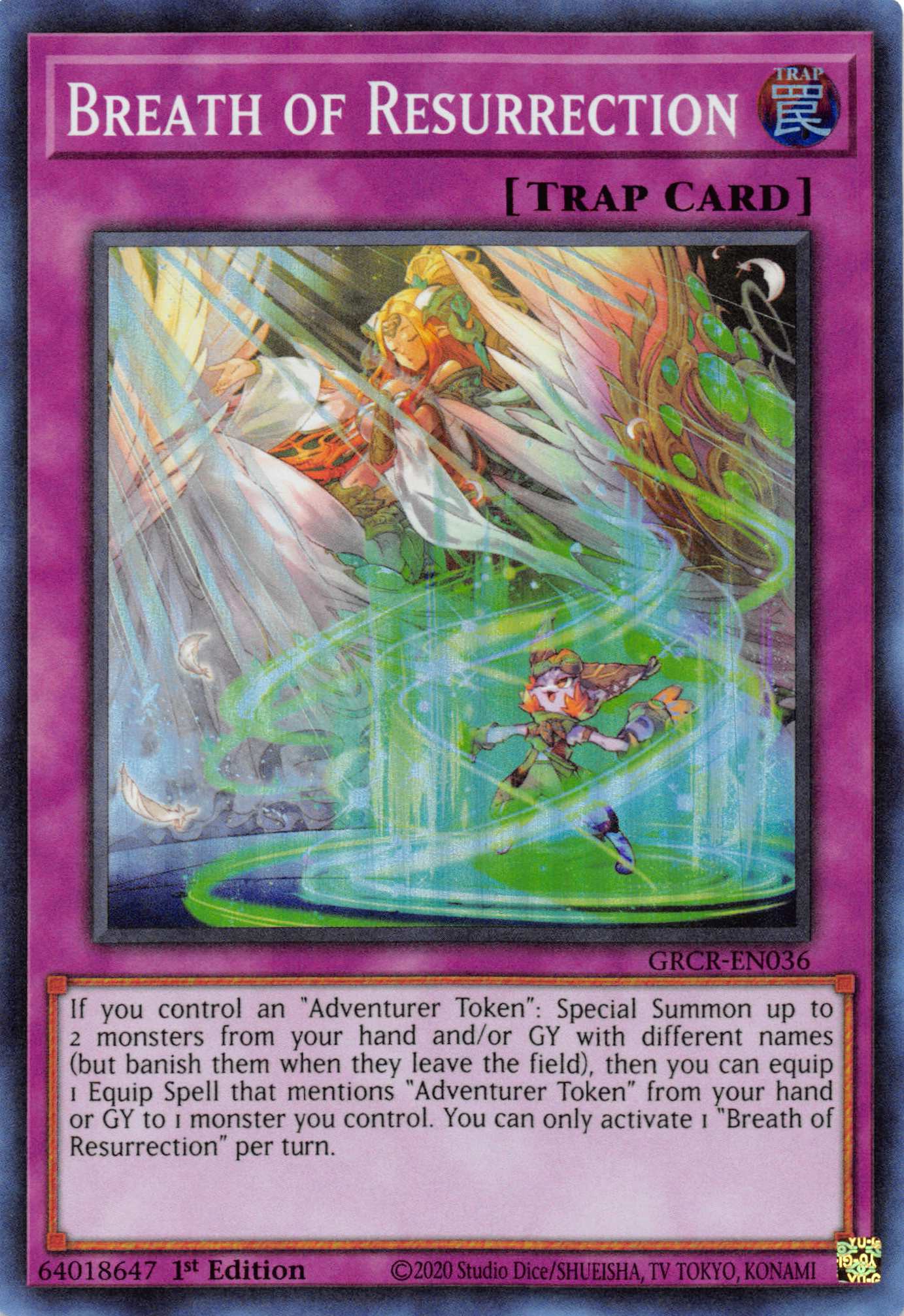 Breath of Resurrection [GRCR-EN036] Super Rare | Odin's Place