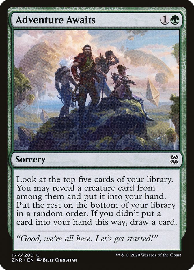 Adventure Awaits [Zendikar Rising] | Odin's Place