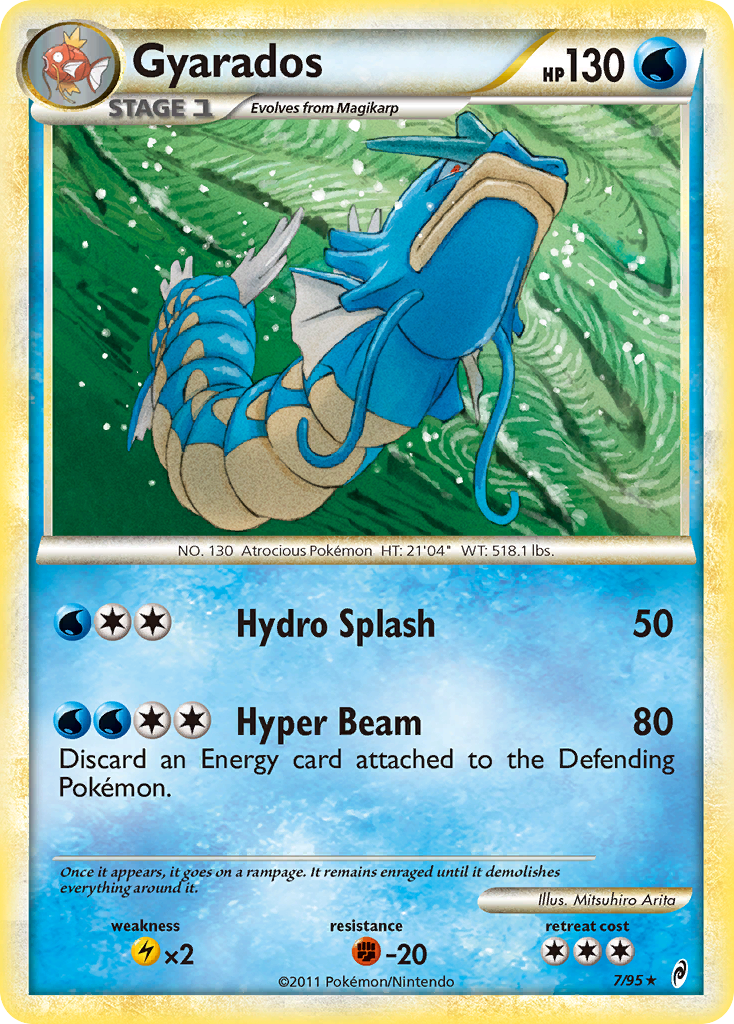 Gyarados (7/95) [HeartGold & SoulSilver: Call of Legends] | Odin's Place