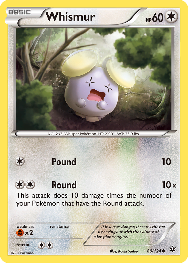 Whismur (80/124) [XY: Fates Collide] | Odin's Place