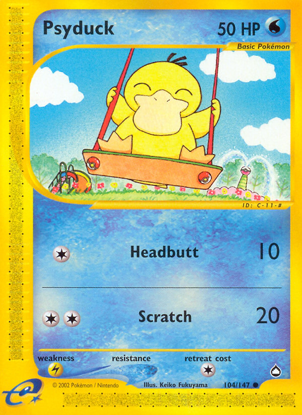 Psyduck (104/147) [Aquapolis] | Odin's Place