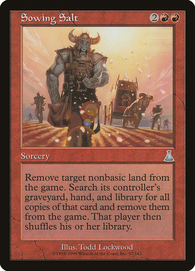 Sowing Salt (97) [Urza's Destiny] | Odin's Place