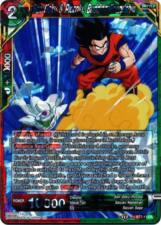 Son Goku & Piccolo, Budding Friendship (Non-Foil Deck Exclusive) (BT7-112) [Assault of the Saiyans] | Odin's Place