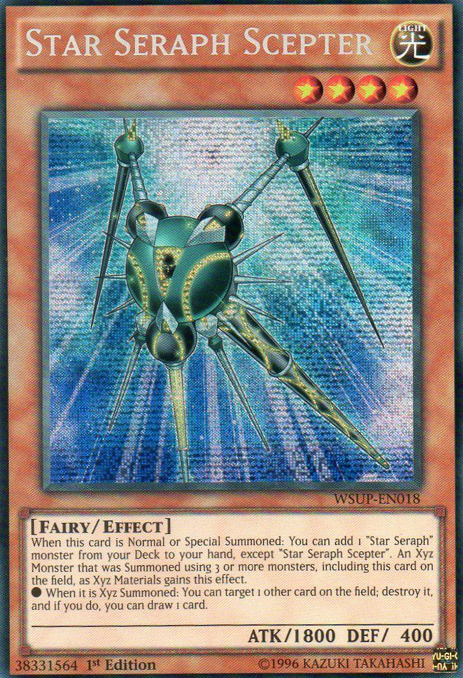 Star Seraph Scepter [WSUP-EN018] Secret Rare | Odin's Place
