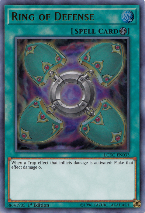 Ring of Defense [LCKC-EN033] Ultra Rare | Odin's Place