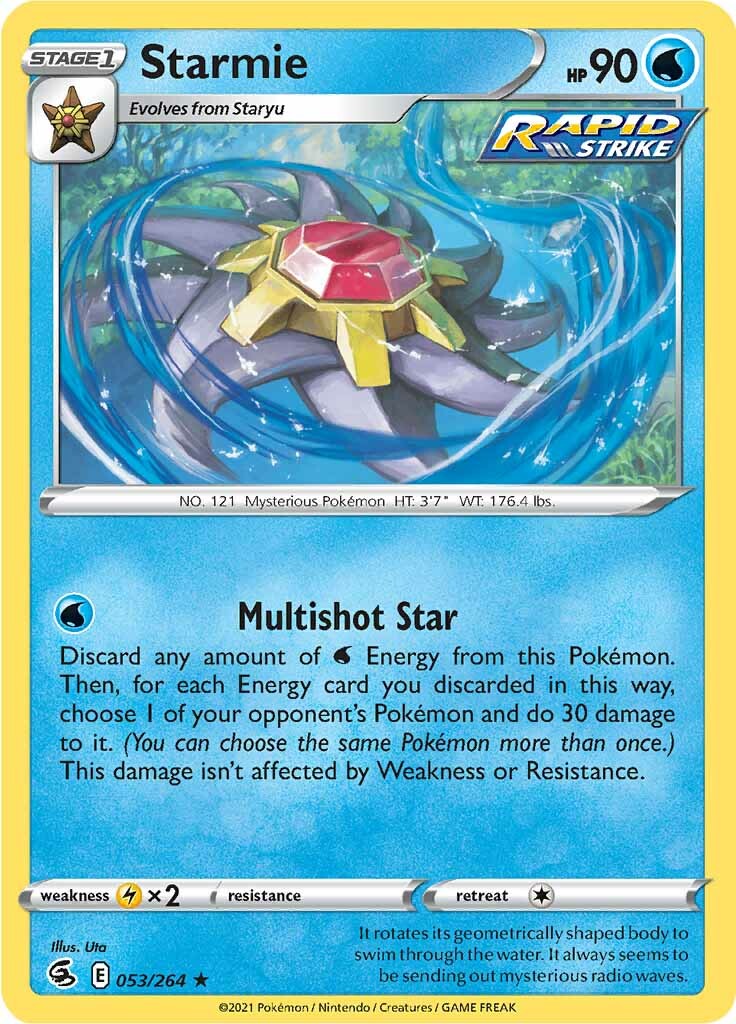 Starmie (053/264) [Sword & Shield: Fusion Strike] | Odin's Place