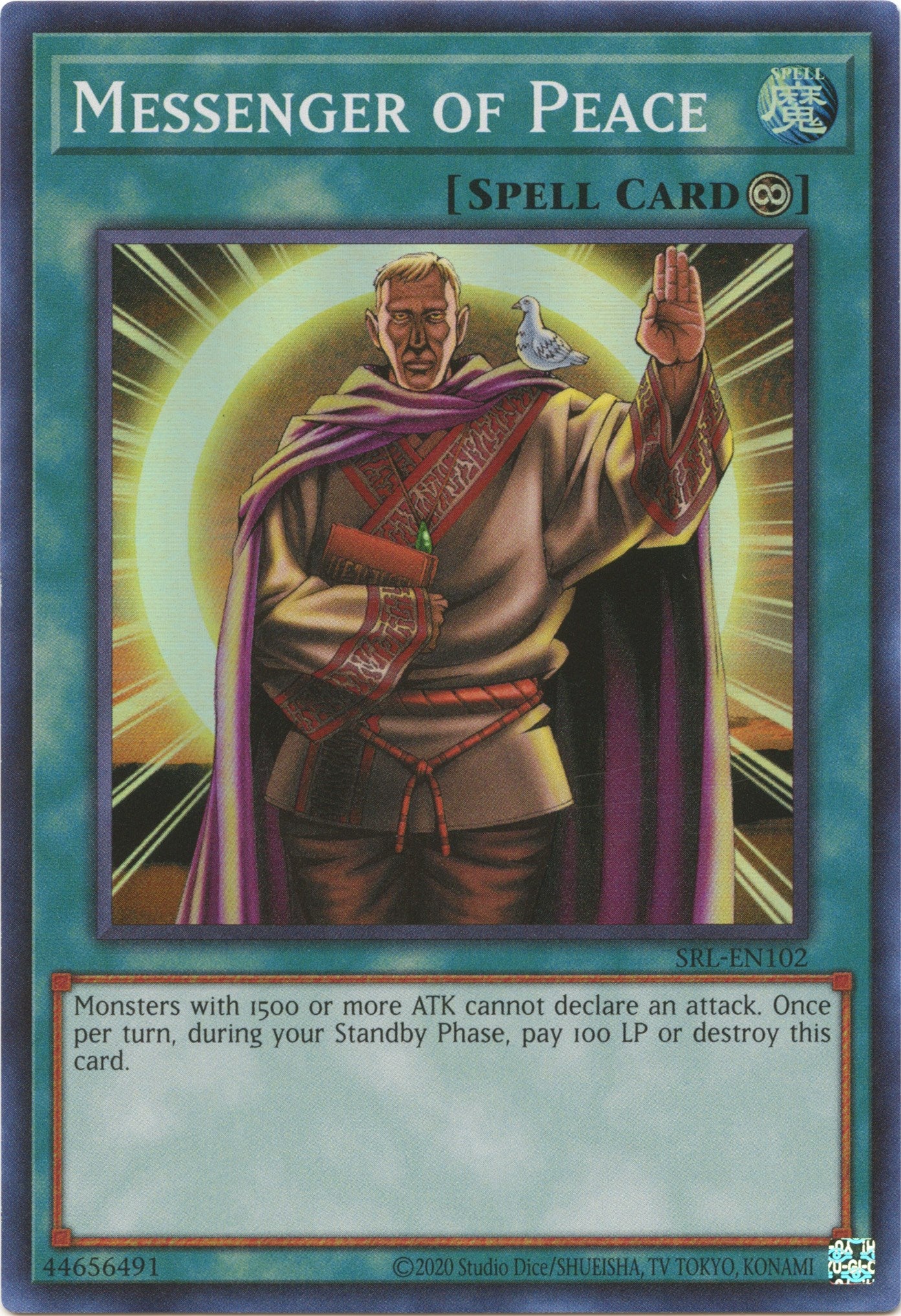 Messenger of Peace (25th Anniversary) [SRL-EN102] Super Rare | Odin's Place