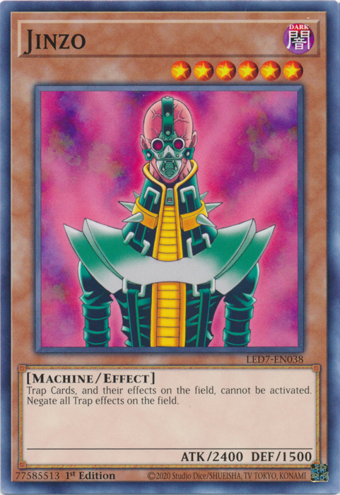 Jinzo [LED7-EN038] Common | Odin's Place