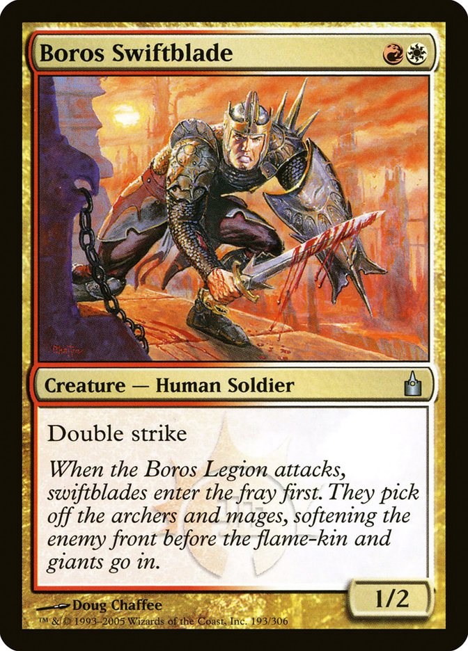 Boros Swiftblade (193) [Ravnica: City of Guilds] | Odin's Place
