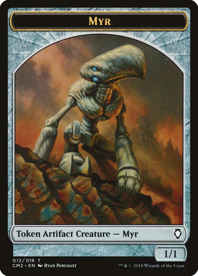 Myr Token (12) [Commander Anthology Volume II Tokens] | Odin's Place