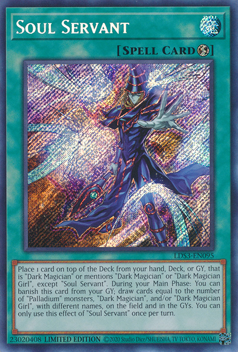 Soul Servant [LDS3-EN095] Secret Rare | Odin's Place