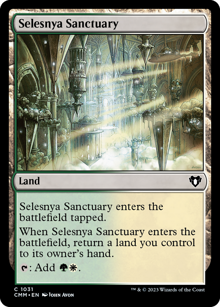 Selesnya Sanctuary [Commander Masters] | Odin's Place