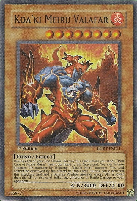 Koa'ki Meiru Valafar [RGBT-EN021] Super Rare | Odin's Place