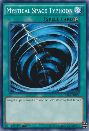 Mystical Space Typhoon [YS14-EN024] Common | Odin's Place