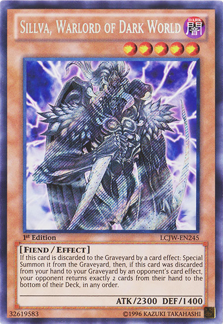 Sillva, Warlord of Dark World [LCJW-EN245] Secret Rare | Odin's Place