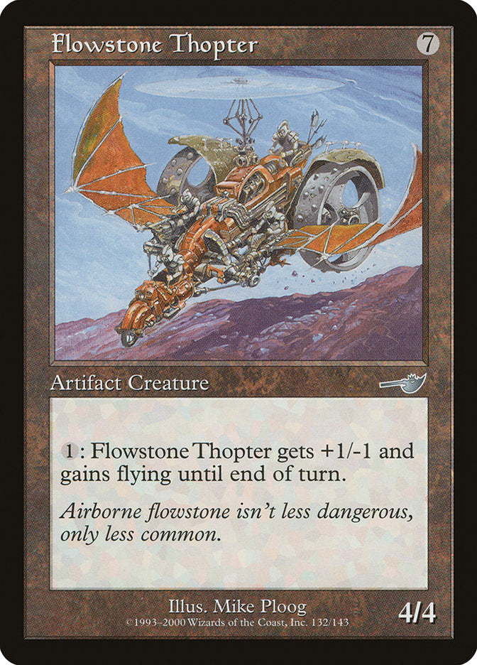 Flowstone Thopter (132) [Nemesis] | Odin's Place