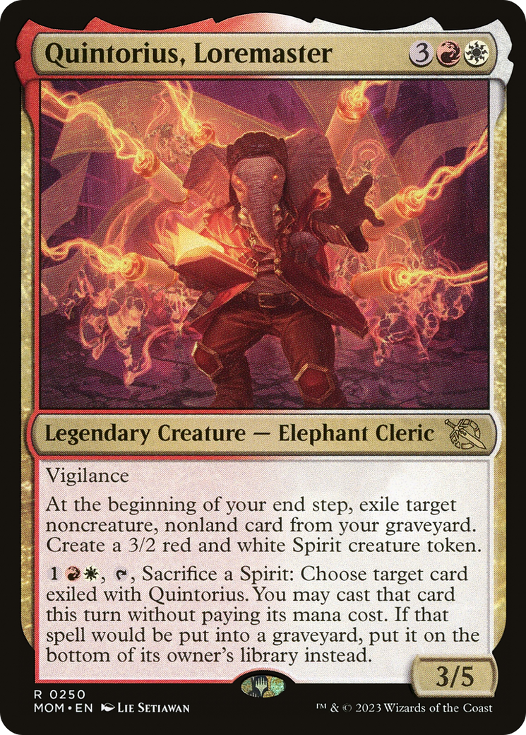 Quintorius, Loremaster [March of the Machine] | Odin's Place