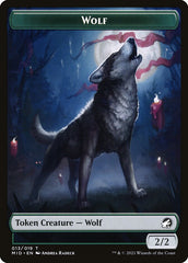 Wolf (013) // Clue (016) Double-Sided Token [Challenger Decks 2022 Tokens] | Odin's Place