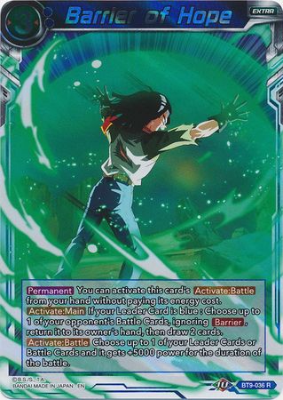Barrier of Hope (BT9-036) [Universal Onslaught] | Odin's Place