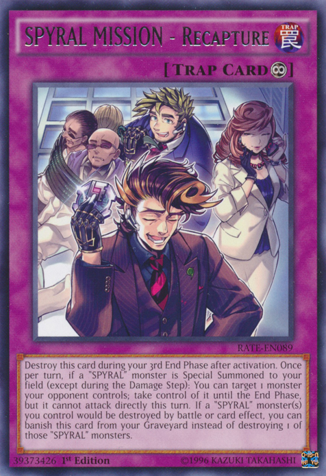 SPYRAL MISSION - Recapture [RATE-EN089] Rare | Odin's Place