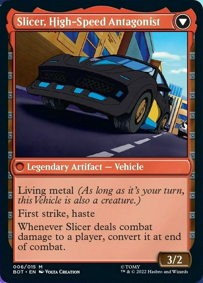 Slicer, Hired Muscle // Slicer, High-Speed Antagonist [Transformers] | Odin's Place